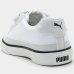 Tênis Infantil Puma Court Classic Vulc Menino - Branco e Cinza
