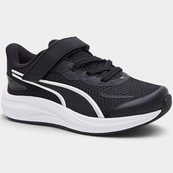 Tênis Puma Infantil Skyrocket 2 Kids Menino - Preto e Branco