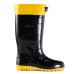 Bota PVC Cano Extra Longo Innpro Com Polaina CA 49.855 - Preto e Amarelo