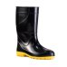 Bota PVC Cano Longo Innpro Work Sa CA 36026 - Preto e Amarelo