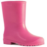 Bota Infantil PVC Casual Cano Médio Innpro Kids - Rosa