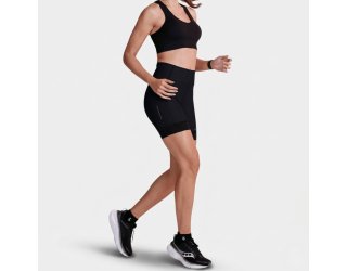 Bermuda Lupo LSport Run 7 Pocket Feminina - Preto