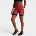 Bermuda Lupo LSport Run 7 Pocket Feminina - Vermelho e Preto