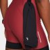 Bermuda Lupo LSport Run 7 Pocket Feminina - Vermelho e Preto