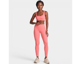Calça Legging Lupo Sem Costura Canelada Feminina - Coral Calça Legging Lupo Sem Costura Canelada Feminina - Coral