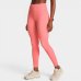 Calça Legging Lupo Sem Costura Canelada Feminina - Coral