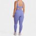 Calça Legging Lupo Sem Costura Canelada Feminina - Lilás