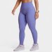 Calça Legging Lupo Sem Costura Canelada Feminina - Lilás