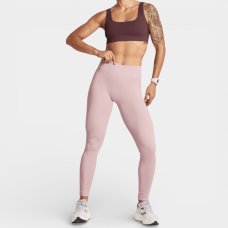 Calça Legging Lupo Sem Costura Canelada Feminina - Rosa Claro