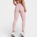 Calça Legging Lupo Sem Costura Canelada Feminina - Rosa Claro