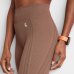 Calça Legging Lupo Max Feminina - Marrom Escuro