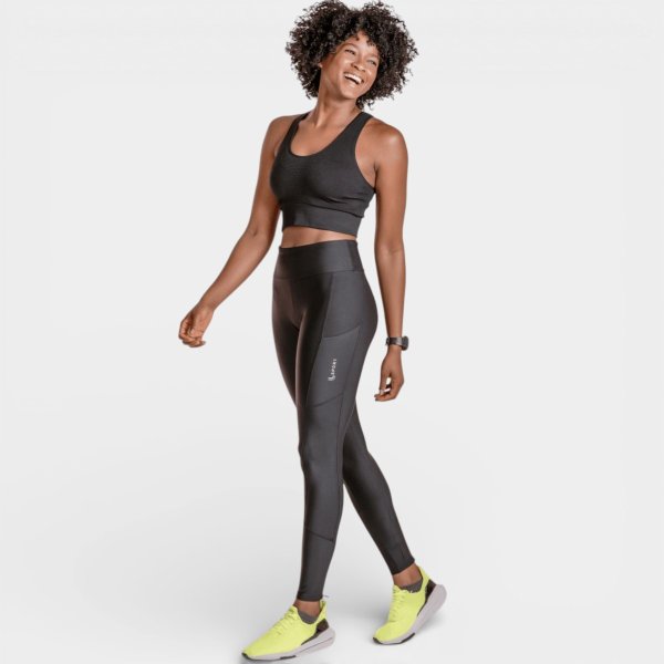 Calça Lupo Run 5 Pocket Feminina - Preto