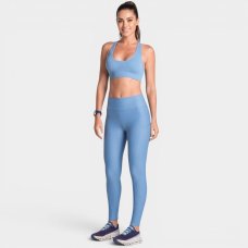 Calça Lupo Run 5 Pocket Feminina - Azul Calça Lupo Run 5 Pocket Feminina - Azul
