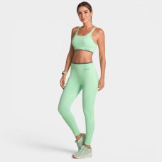 Calça Legging Lupo Seamless Ayra Feminina - Verde e Cinza Calça Legging Lupo Seamless Ayra Feminina - Verde e Cinza