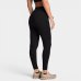 Calça Legging Lupo LSport Seamless Ondas Feminina - Preto
