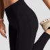 Calça Legging Lupo LSport Seamless Ondas Feminina - Preto