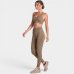 Calça Legging LSport Seamless Ondas Feminina - Marrom