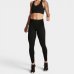 Calça Lupo AF Legging Act Seamless Feminina - Preto e Branco