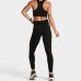 Calça Lupo AF Legging Act Seamless Feminina - Preto e Branco