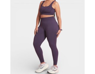 Calça Legging Lupo Seamless Basic Feminina - Roxo Escuro