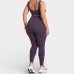 Calça Legging Lupo Seamless Basic Feminina - Roxo Escuro