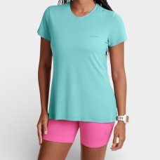 Camiseta Lupo Crepe AirDry Feminina - Verde Água Camiseta Lupo Crepe AirDry Feminina - Verde Água