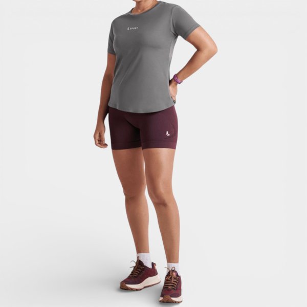 Camiseta Lupo Basic Feminina - Cinza