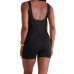 Macaquinho Lupo Shine Seamless Feminino - Preto