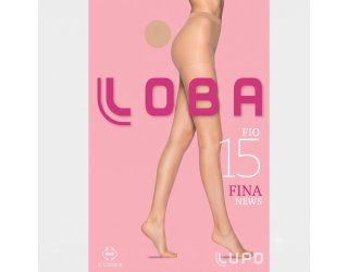 Meia Calça Lupo Loba Fio 15 New Fina - Natural