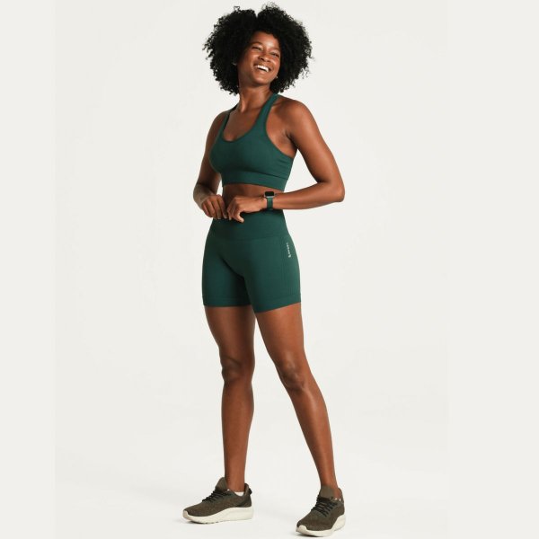Short Lupo LSport Basic Feminino - Verde Escuro