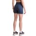 Short Legging Lupo Canelado Seamless - Azul