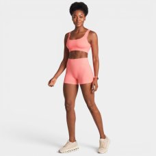 Short Legging Lupo Canelado Seamless - Coral