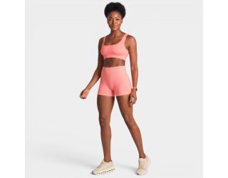 Short Legging Lupo Canelado Seamless - Coral Short Legging Lupo Canelado Seamless - Coral