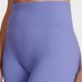 Short Legging Lupo Canelado Seamless - Lilás