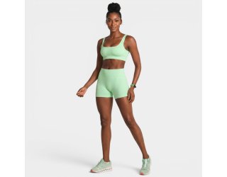 Short Legging Lupo Canelado Seamless - Verde Claro