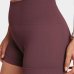 Short Legging Lupo Canelado Seamless - Vinho