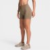 Short Lupo LSport Seamless Ondas Feminino - Marrom