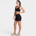 Short Lupo LSport Seamless Ondas Feminino - Preto