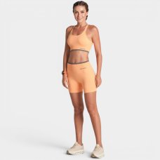 Short LSport Lupo Seamless Ayra Feminina - Laranja e Preto