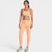 Top Lupo LSport Seamless Alça Duo Ayra Feminino - Laranja