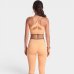 Top Lupo LSport Seamless Alça Duo Ayra Feminino - Laranja