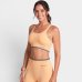 Top Lupo LSport Seamless Alça Duo Ayra Feminino - Laranja