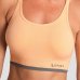 Top Lupo LSport Seamless Alça Duo Ayra Feminino - Laranja