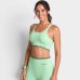Top Lupo LSport Seamless Alça Duo Ayra Feminino - Verde