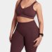 Top Esportivo Lupo Basic Canelado - Vinho