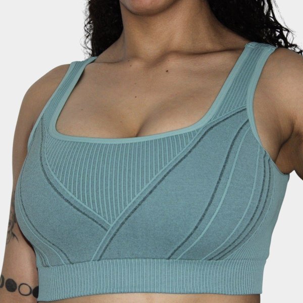 Top Esportivo Lupo LSport Seamless Max II - Verde Água