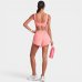 Top Lupo Seamless Basic Canelado Feminino - Coral