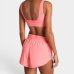 Top Lupo Seamless Basic Canelado Feminino - Coral
