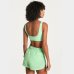 Top Lupo Seamless Basic Canelado Feminino - Verde Claro
