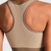 Top Lupo LSport Seamless Dupla Face Core Feminino - Bege e Marrom 